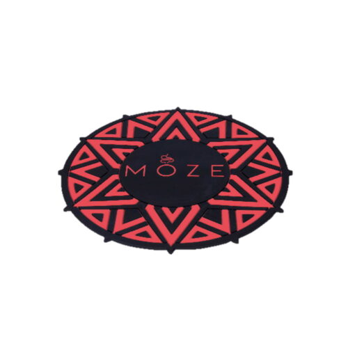 MOZA MAT CIRCLE RED