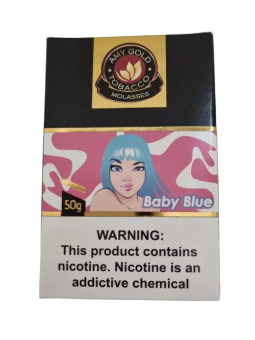 Amy Gold Tobacco 50gr Baby Blue