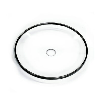 Crystal Black Plate 6.5in