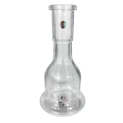 Cyril arabic clear Base – Clear Hookah Base with Accents for Elegant Aesthetic