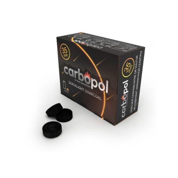 Carbopol Quick Light Charcoal - 35mm tablets