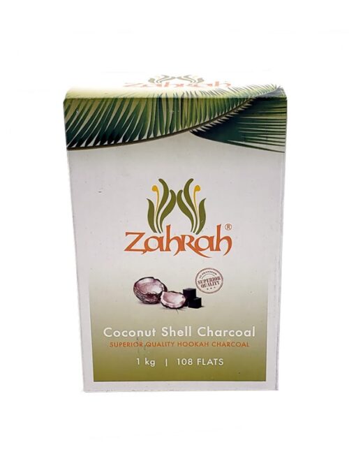 Zahrah Coconut Charcoal Flat - 108pcs