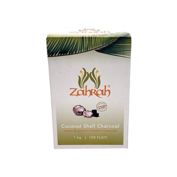 Zahrah Coconut Charcoal Flat - 108pcs