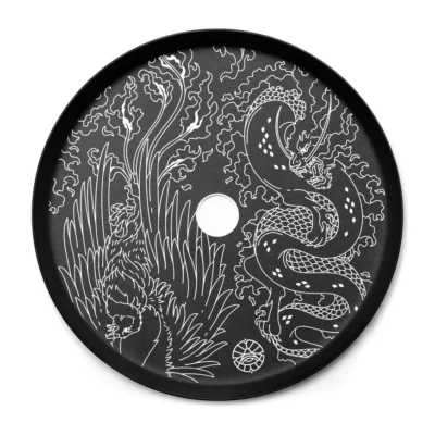 Alpha Hookah Plate (No.6)