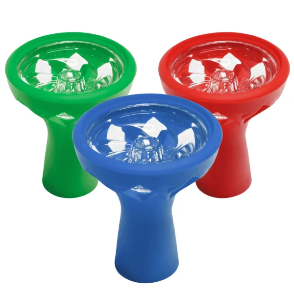 Silicone and Crystal Bowl