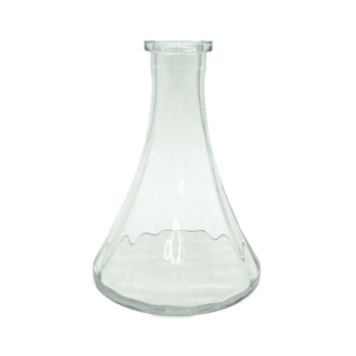 Cyril Cone Waves Base – Premium Glass Hookah Base with Wavy Cone Design