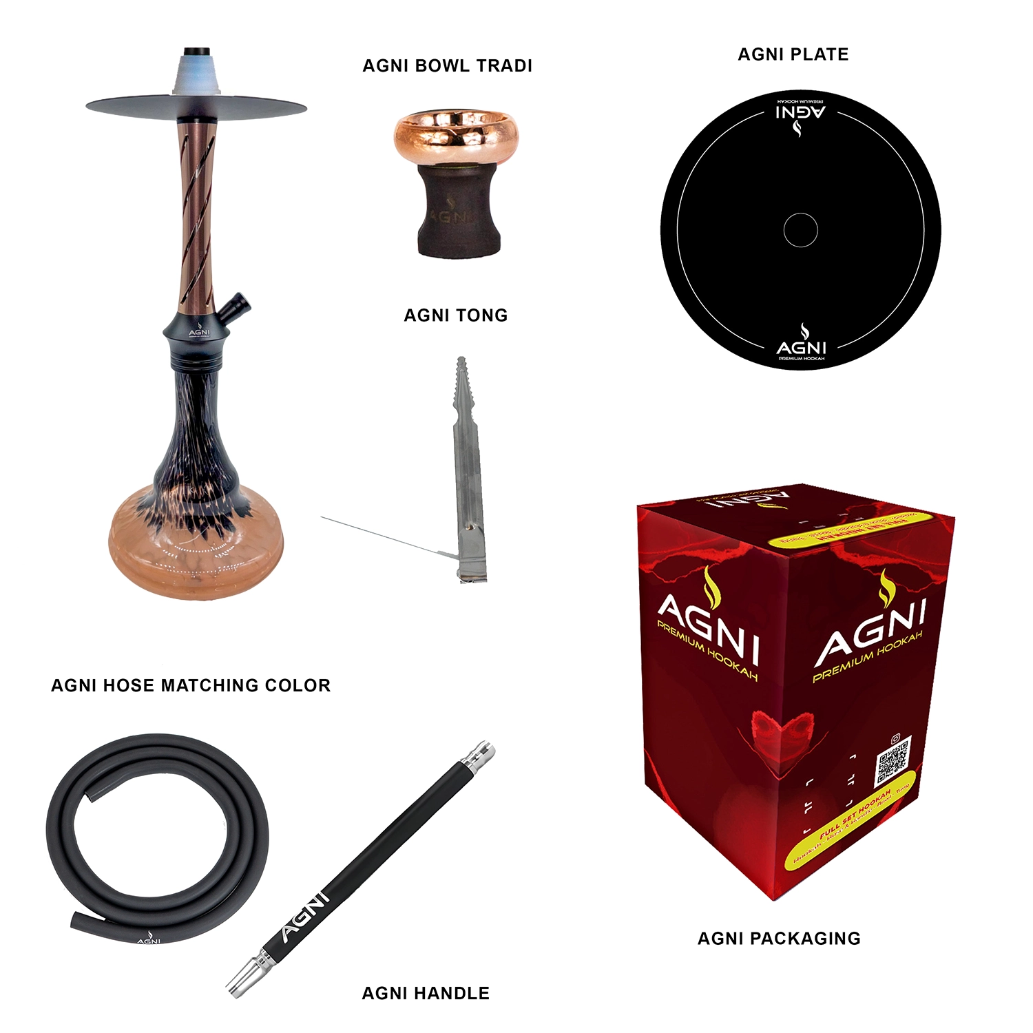 Agni Hookah Twist 2 Agni Hookah Twist - Image 2