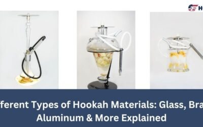 Different Types of Hookah Materials: Glass, Brass, Aluminum & More Explained