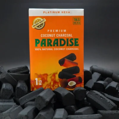 Paradise Coconut Charcoal Hexagon 1Kg
