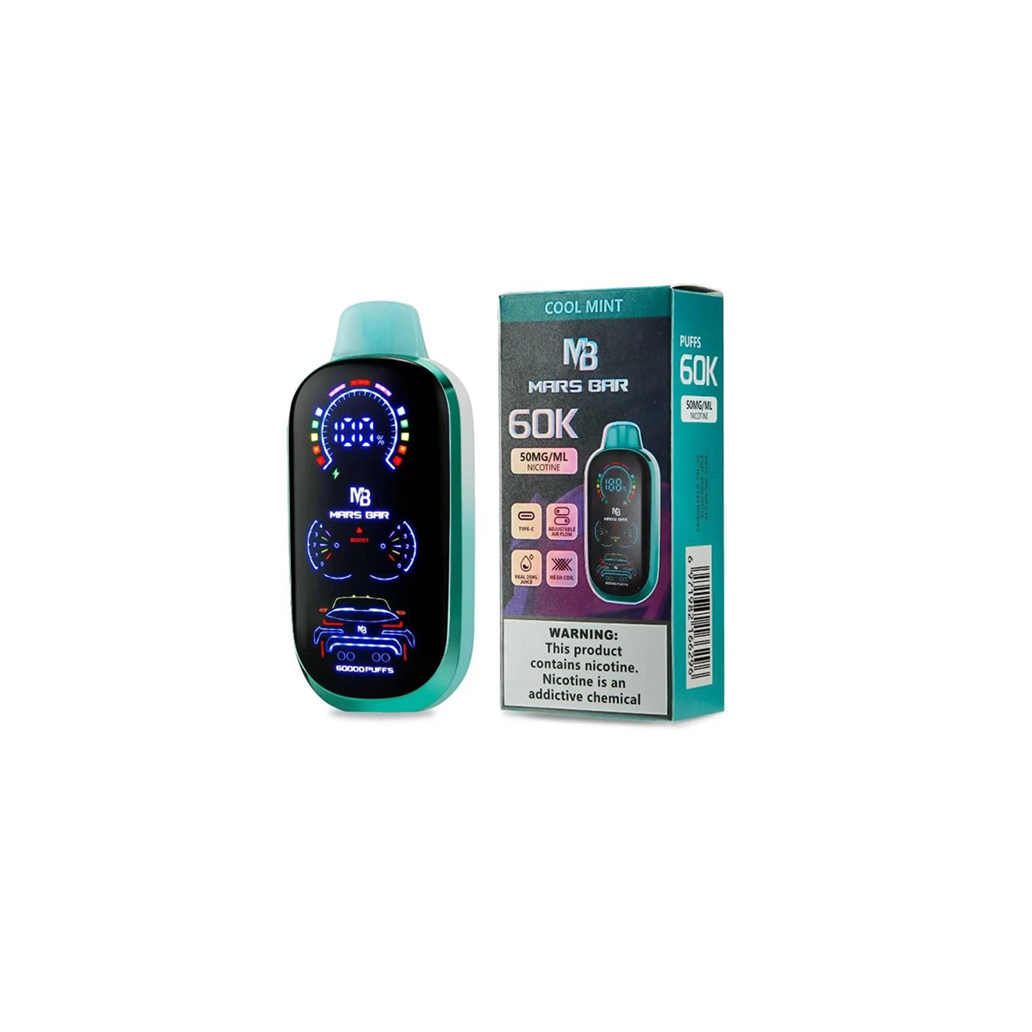 Mars Bar 60K Disposable Vape 25ml 5% (60000 Puffs) 1 Mars Bar 60K Disposable Vape 25ml 5% (60000 Puffs)