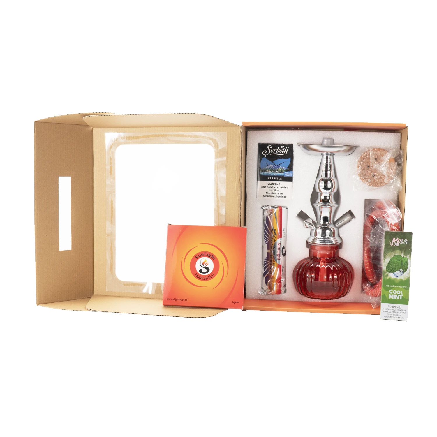 SunLight Pumpkin Hookah Kit 1 SunLight Pumpkin Hookah Kit
