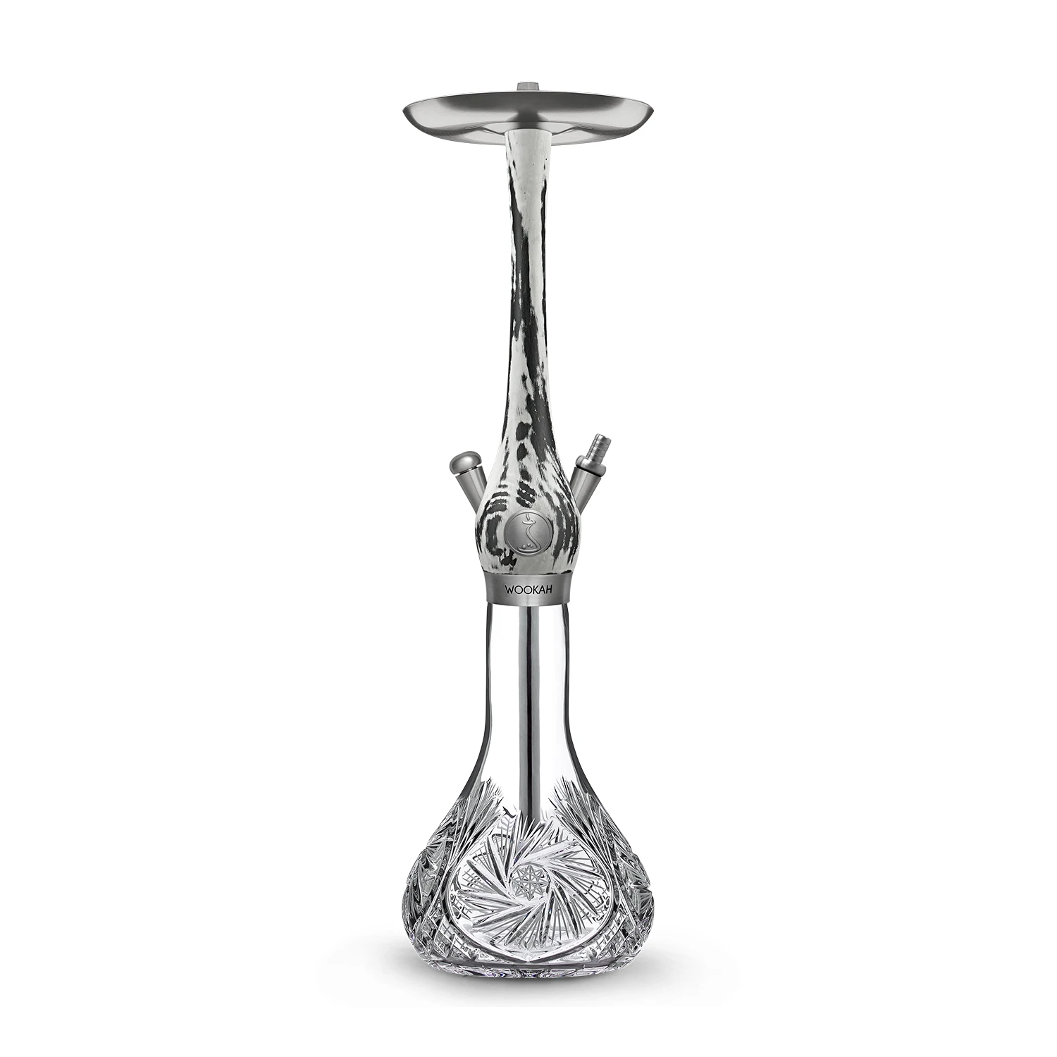 Wookah White Black Body & Mill Base 1 Wookah White Black Body & Mill Base