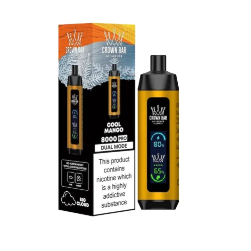 Al-Fakher-Crown-Bar-Vape-8K-cool-mango-500x500 Al Fakher Crown Bar Vape 8K cool mango 500x500 1