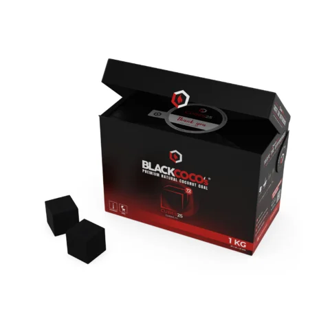BlackCoco's Charcoal CUBE 25  SmartBoxBox 3kg Bundle