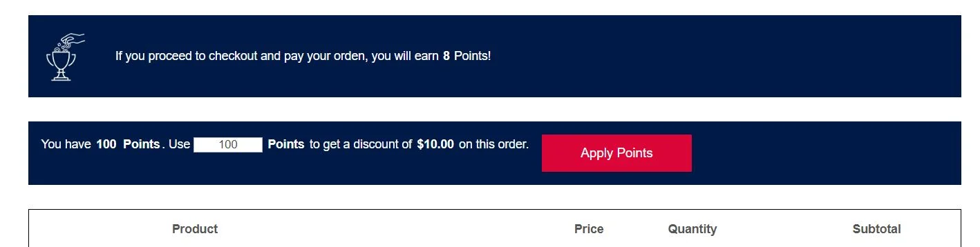 Earn Points 1 EARN POINTS GT