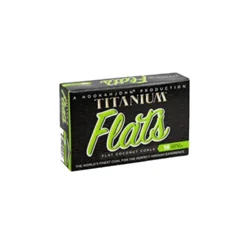 Titanium Flats Charcoal 16 pcs