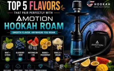 GThookah 37 Top 5 Flavors That Pair Perfectly with Amotion Hookah Roam