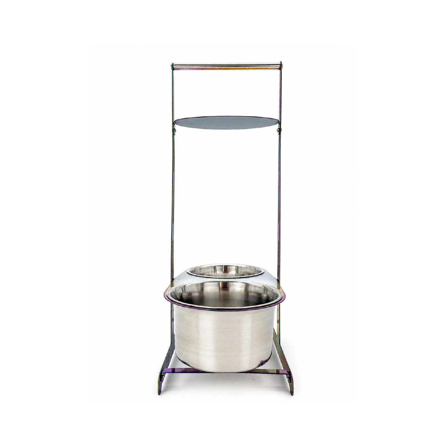 Cyril Double Bowl Charcoal Basket 2 Cyril Double Bowl Charcoal Basket - Image 2