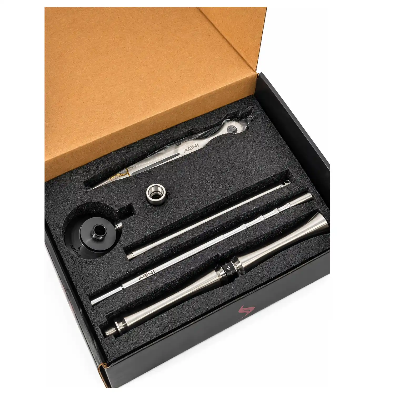 Agni Hookah Lounge Stainless 4 Agni Hookah Lounge Stainless - Image 4