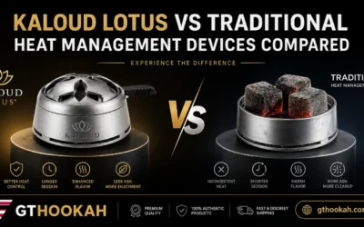GThookah 35 Kaloud Lotus vs Traditional Heat Management Devices Compared