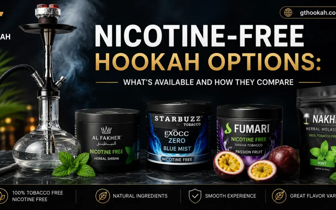 Nicotine-Free Hookah Options: What’s Available and How They Compare