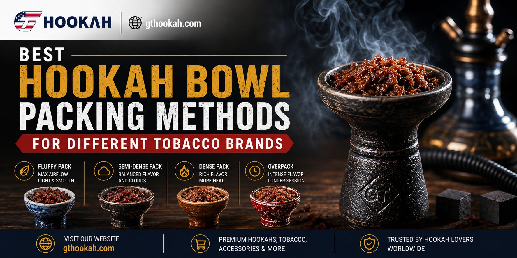 Best Hookah Bowl Packing Methods for Different Tobacco Brands Best Hookah Bowl Packing Methods for Different Tobacco Brands