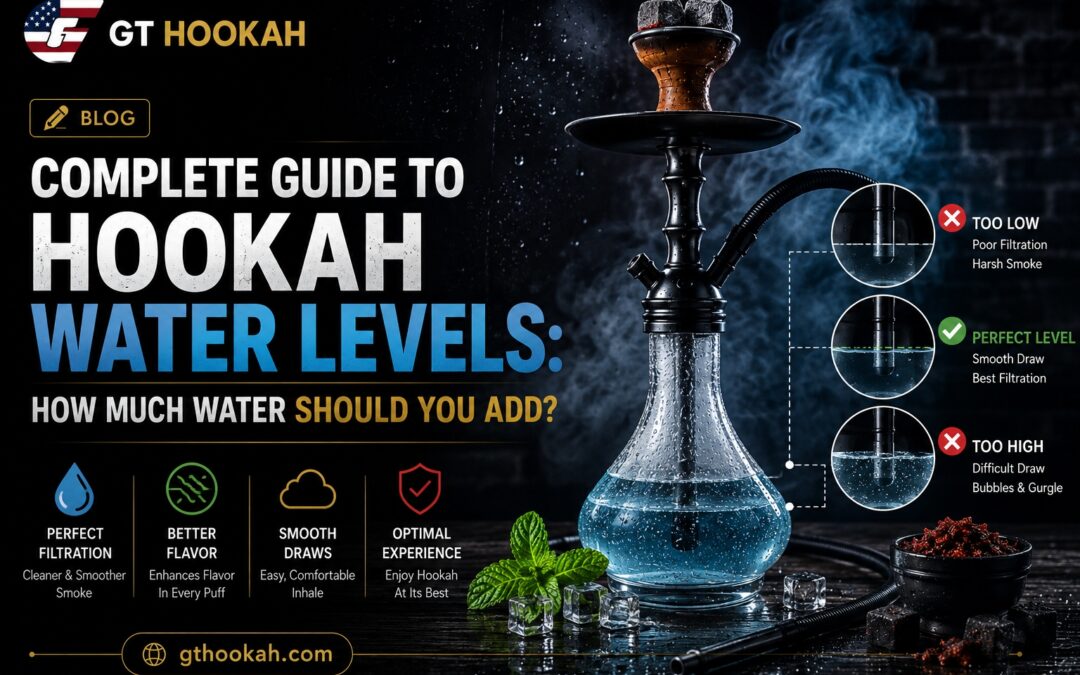 Complete Guide to Hookah Water Levels: How Much Water Should You Add?