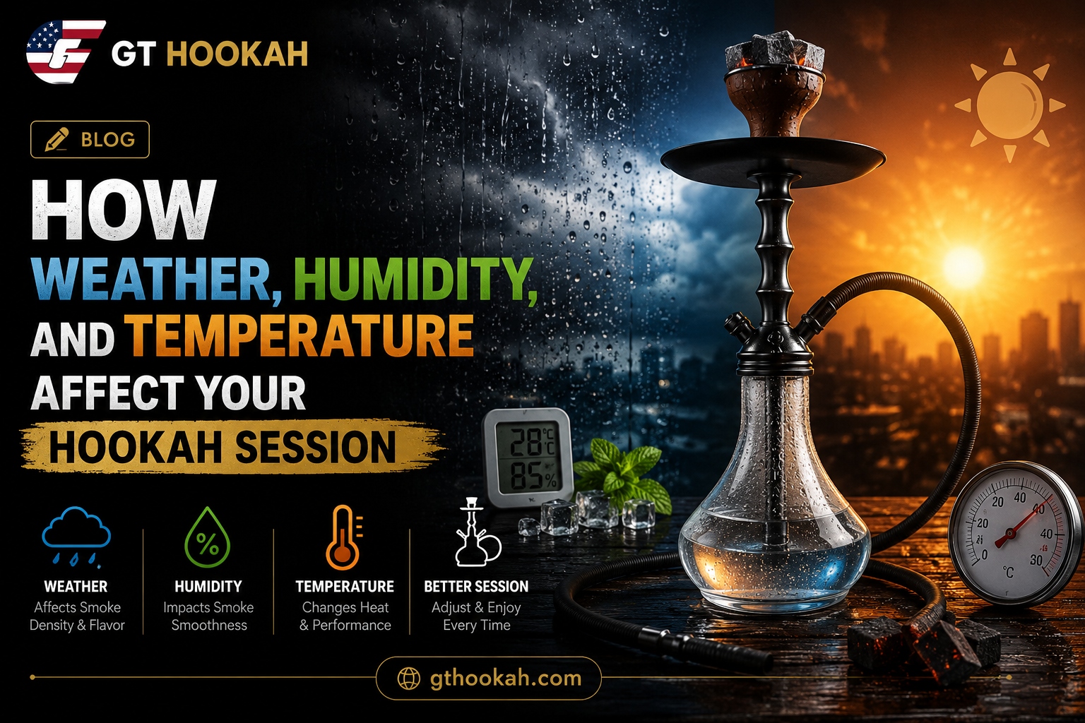 How Weather, Humidity, and Temperature Affect Your Hookah Session How Weather, Humidity, and Temperature Affect Your Hookah Session