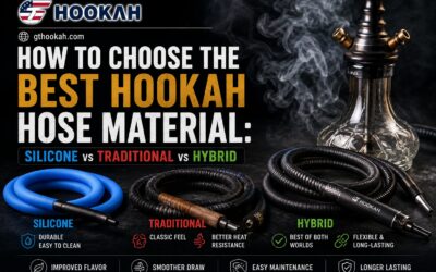 How to Choose the Best Hookah Hose Material: Silicone vs Traditional vs Hybrid